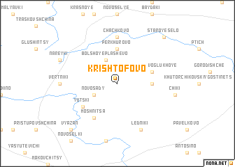 map of Krishtofovo