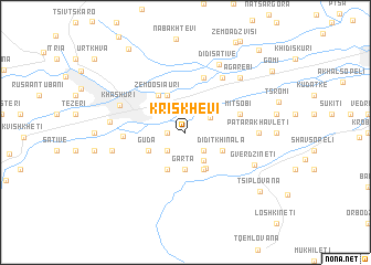 map of Kriskhevi