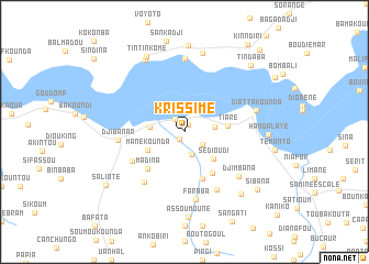 map of Krissime