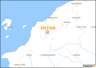 map of Kritinía