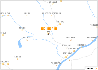 map of Krivashi