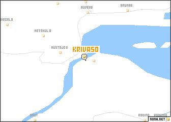 map of Krivaso