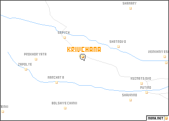 map of Krivchana