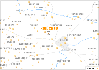 map of Krivchev