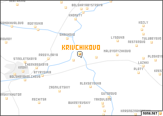 map of Krivchikovo