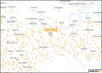 map of Krivde