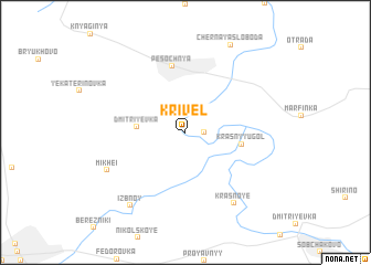 map of Krivel\