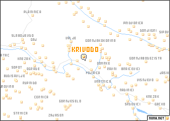 map of Krivodo