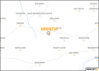 map of Krivotin