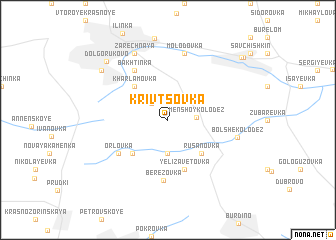 map of Krivtsovka