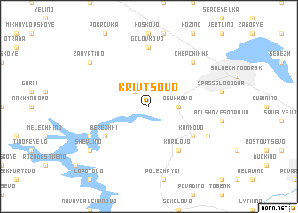 map of Krivtsovo