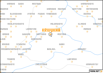 map of Krivukha