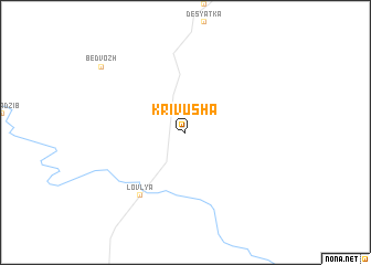 map of Krivusha