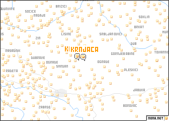 map of Krnjača