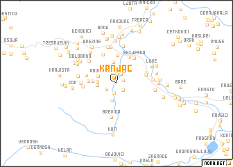 map of Krnjač