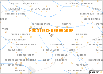 map of Kroatisch Geresdorf