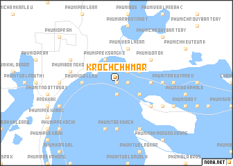 map of Kroch Chhmar