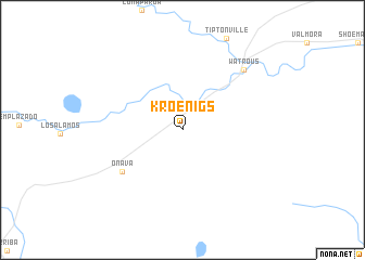 map of Kroenigs