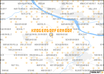 map of Krögerdorfermoor