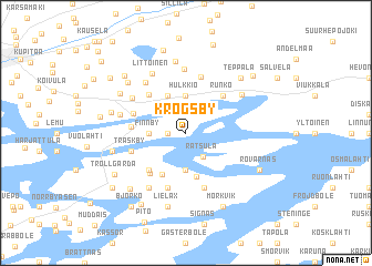 map of Krogsby