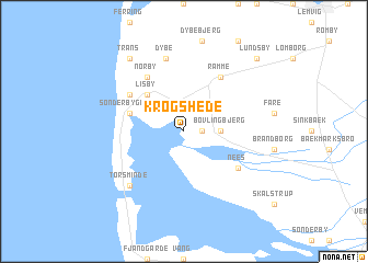 map of Krogshede