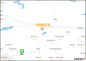 map of Krogsta