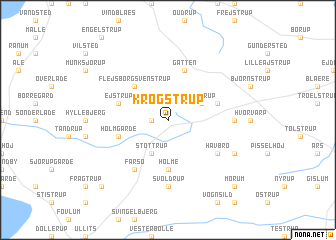 map of Krogstrup