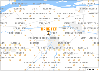 map of Krogten