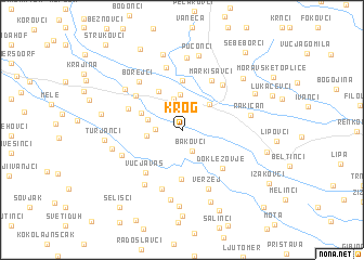 map of Krog