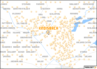 map of Kroisbach