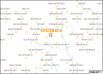 map of Kroisbach