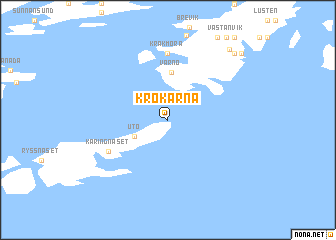 map of Krokarna