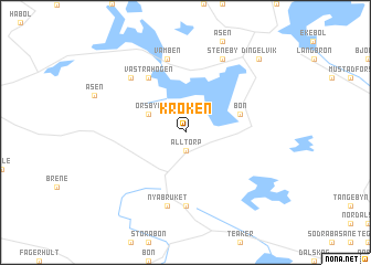 map of Kroken