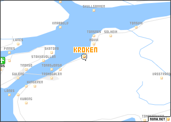 map of Kroken