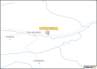 map of Krokhaug