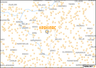 map of Krokinac