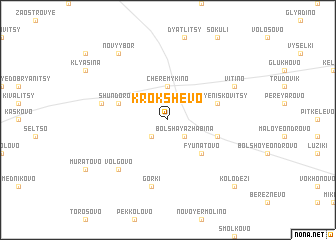 map of Krokshevo