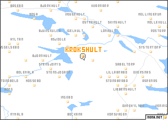 map of Krokshult