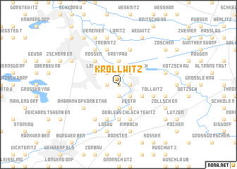 map of Kröllwitz