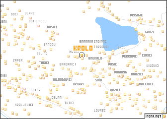 map of Krolo