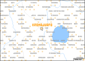 map of Krom Ajuafo