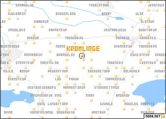 map of Krømlinge