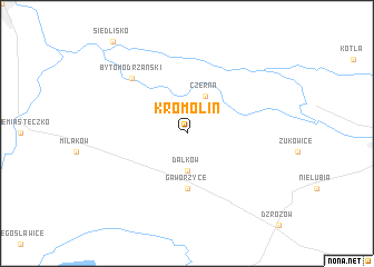 map of Kromolin