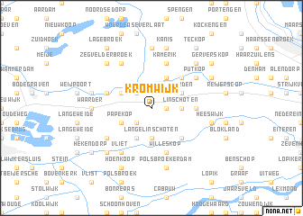 map of Kromwijk