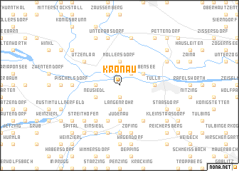 map of Kronau