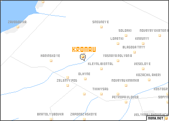 map of Kronau