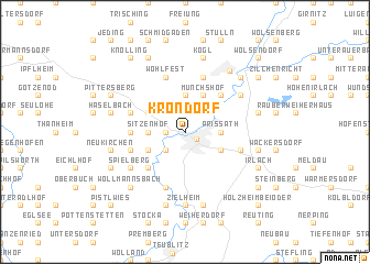 map of Krondorf