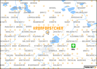 map of Kronförstchen