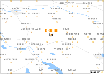 map of Kronin