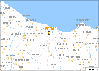 map of Kronjo